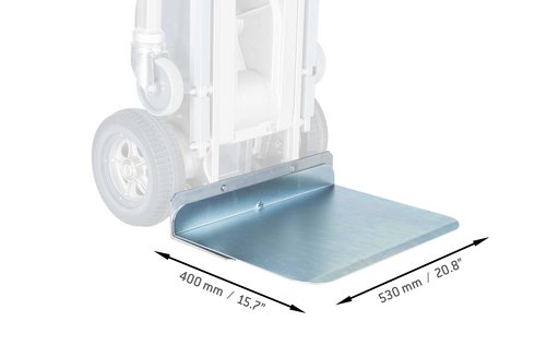 Schop opzetplaat HD 530 x 400 mm